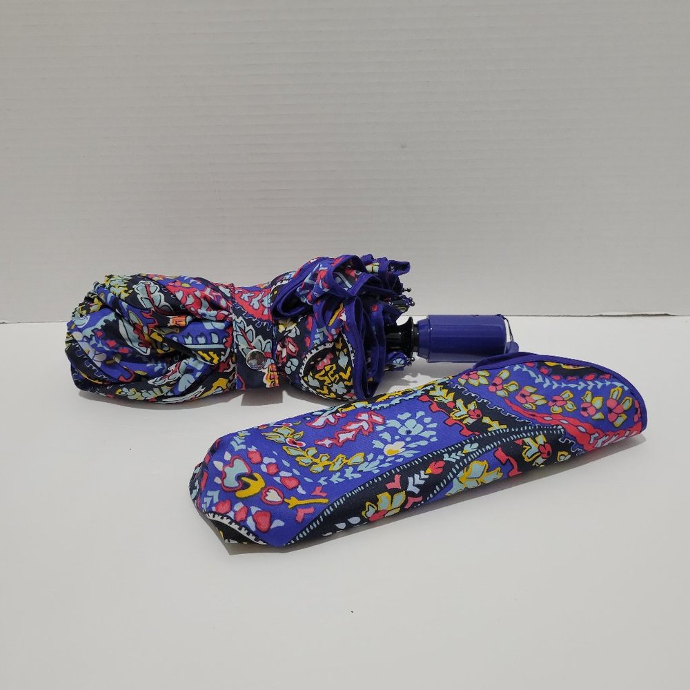 Vera Bradley ~ Romantic PaisleyTravel Umbrella ~ NWOT